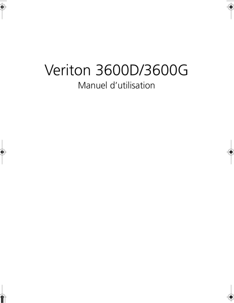 Acer Veriton 3600G Configuration guide