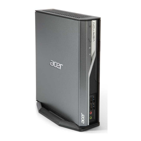 Acer Veriton 3500G User manual