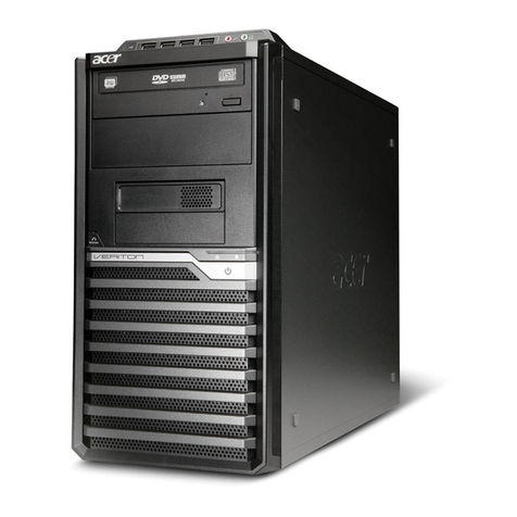 Acer Veriton M680G User manual
