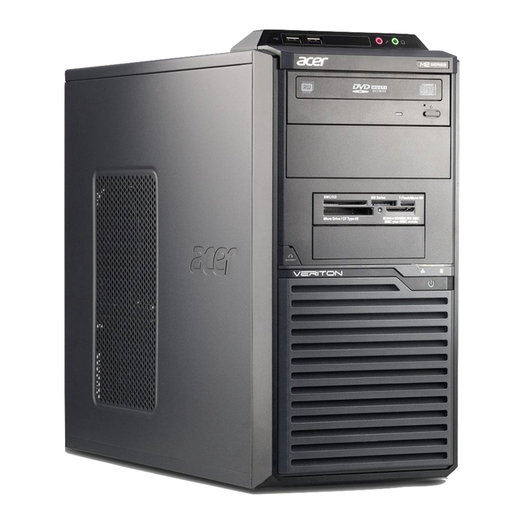 Acer Veriton M275 User manual