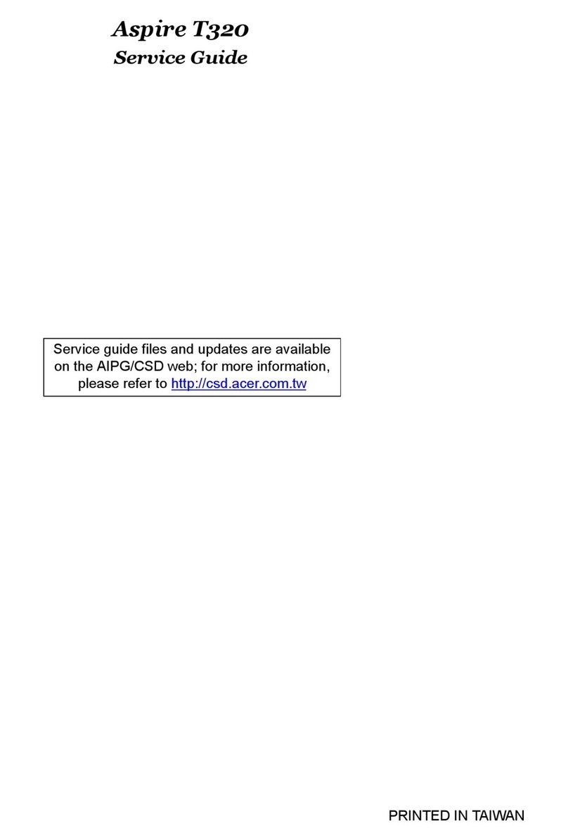 Acer Aspire T320 User manual