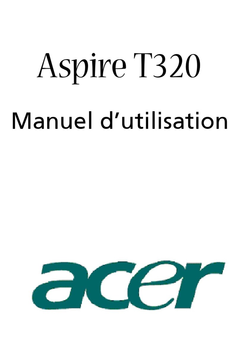 Acer Aspire T320 Configuration guide