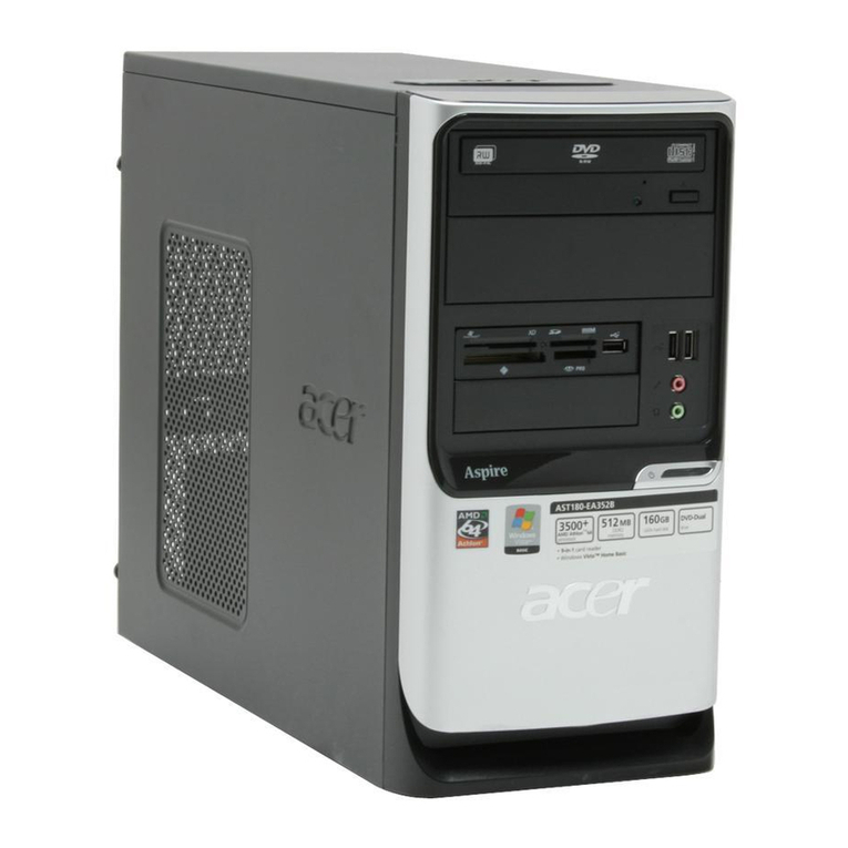 Acer Aspire T180 User manual