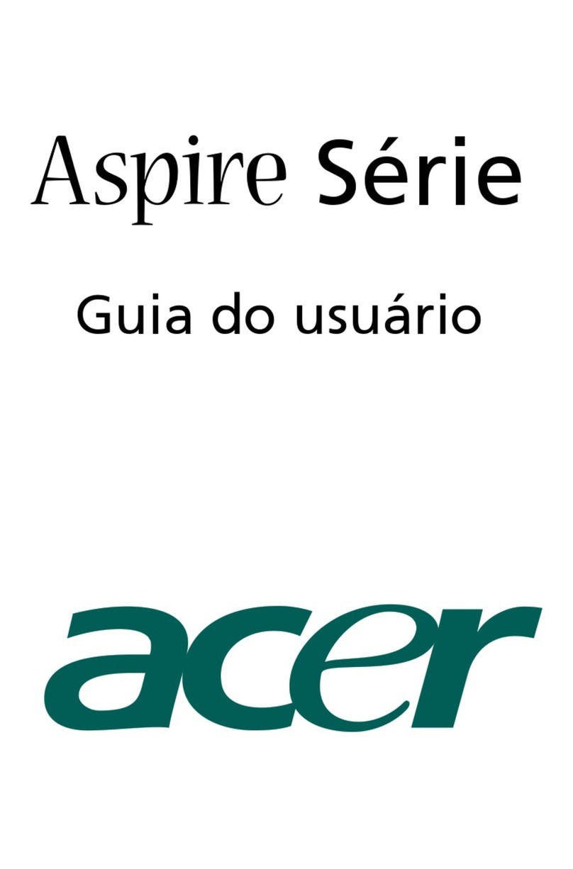 Acer Aspire T135 Training manual