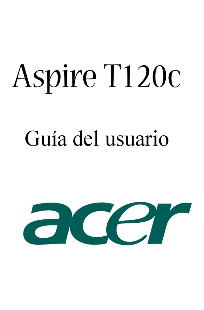 Acer Aspire T120c Quick start guide