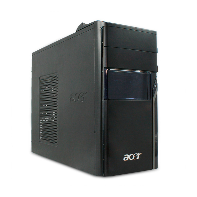 Acer Aspire M3710 User manual