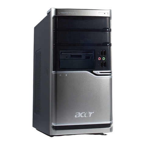 Acer Aspire M5620 User manual