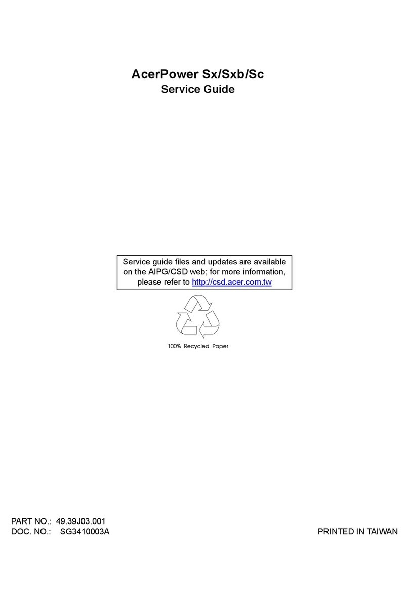 Acer Power Sc User manual