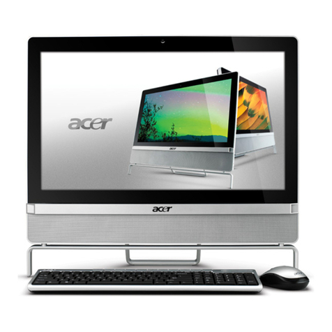 Acer Aspire Z3801 User manual