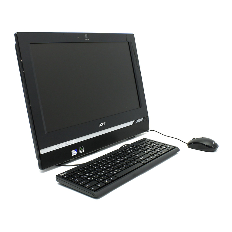 Acer Aspire Z1620 User manual