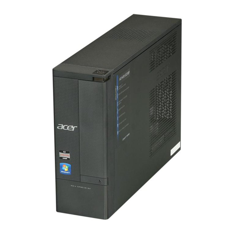 Acer Aspire X1430 User manual