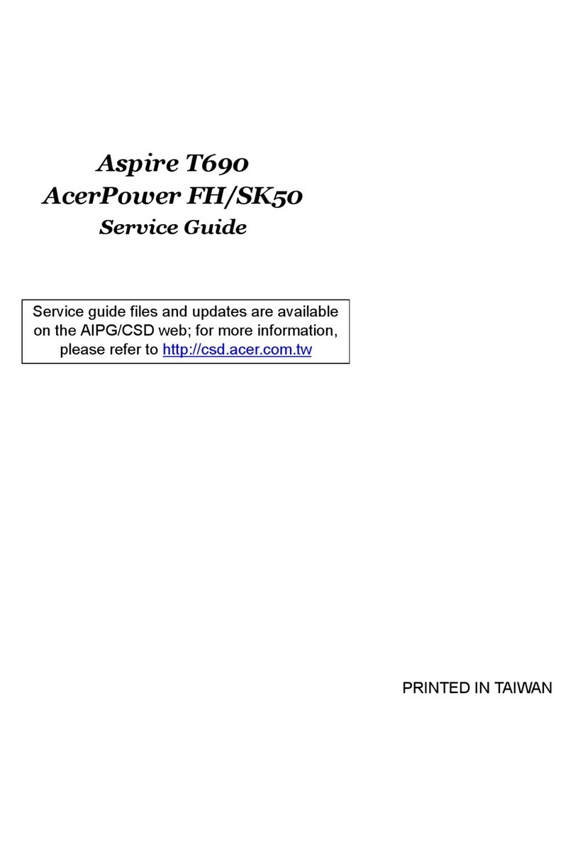 Acer Aspire T690 User manual
