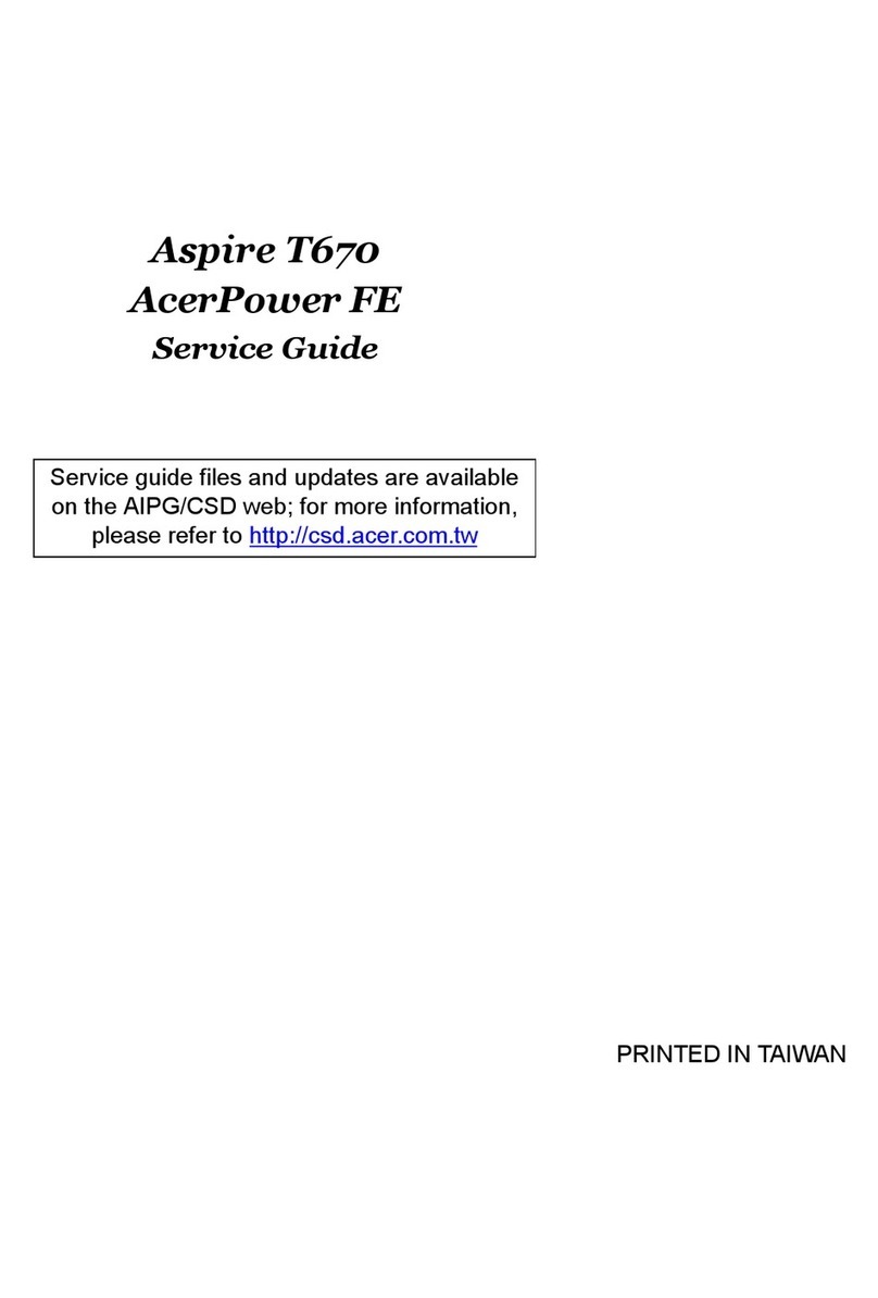 Acer Aspire T670 User manual