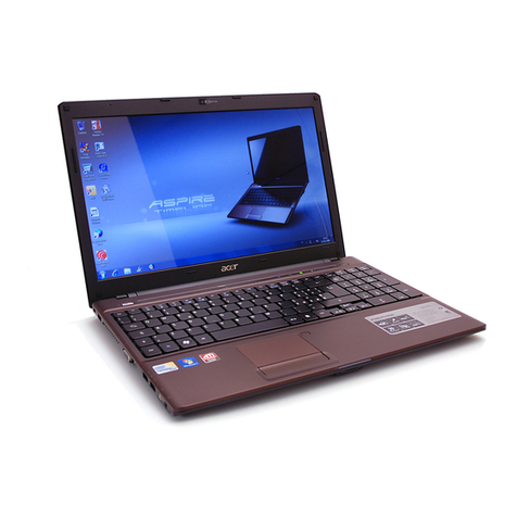 Acer Aspire 5810TZ Series User manual