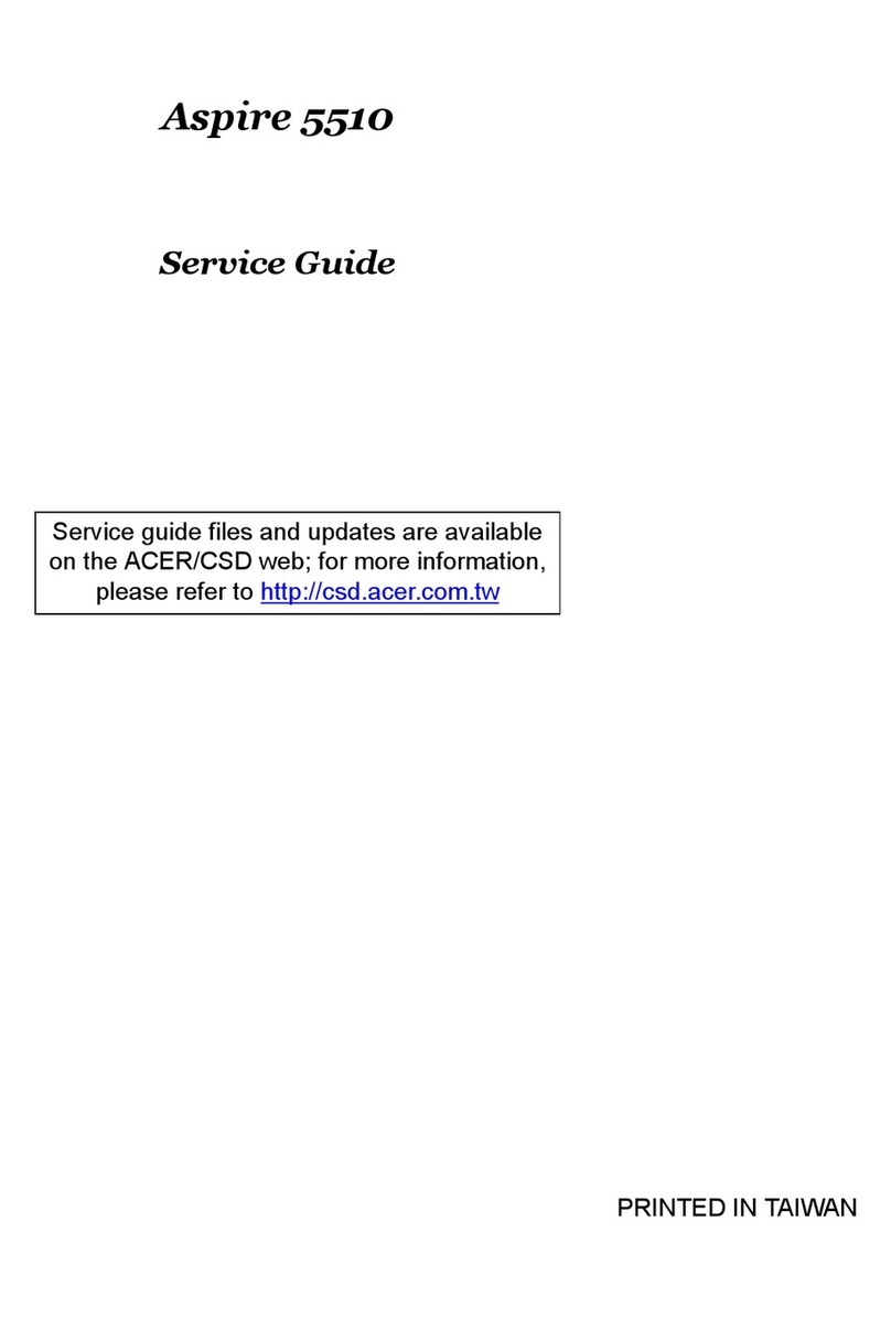 Acer Aspire 5510 Service guide