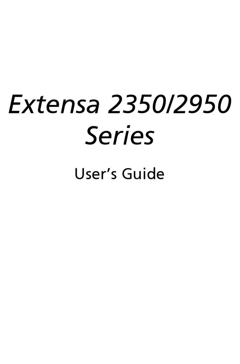 Acer Extensa 2350 user guide