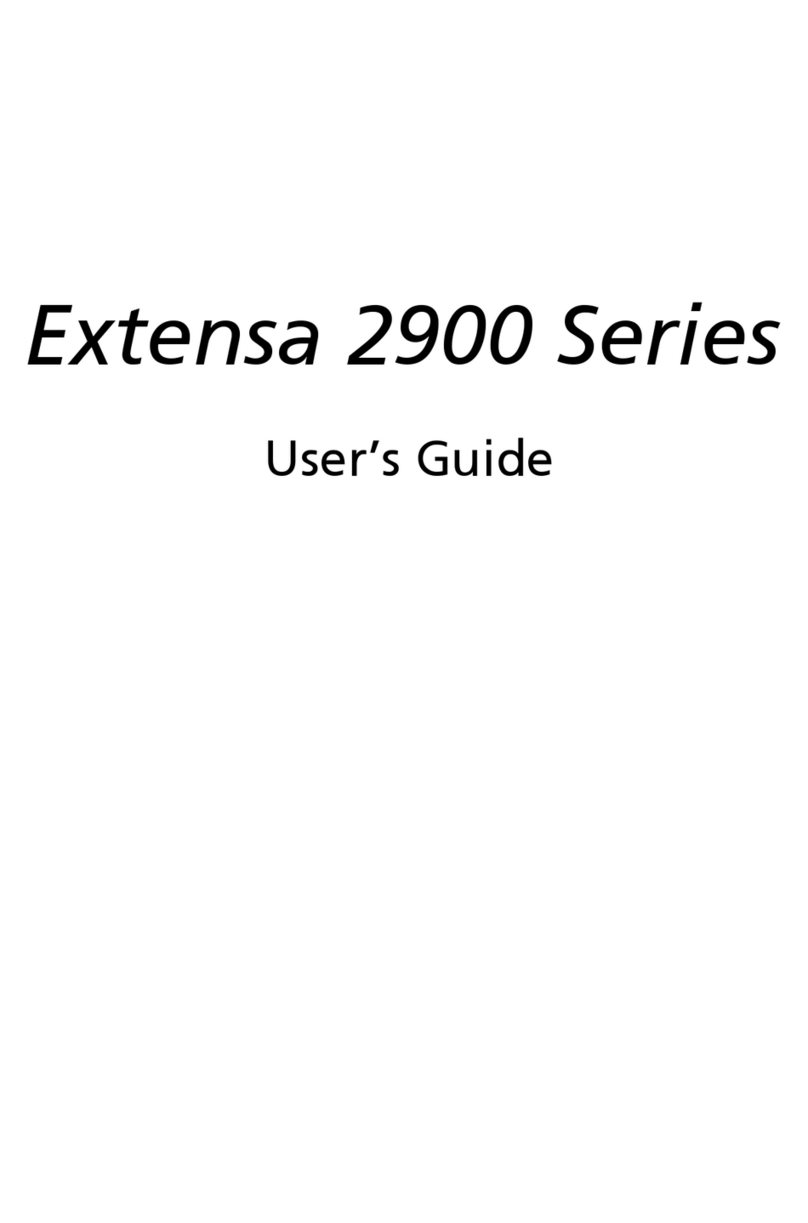 Acer Extensa 2900D User manual
