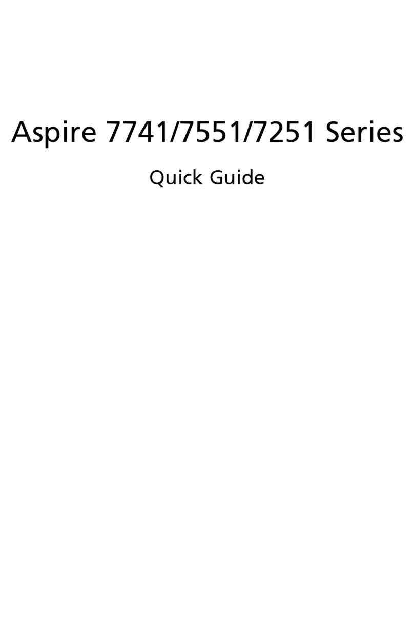 Acer Aspire 7551G User manual