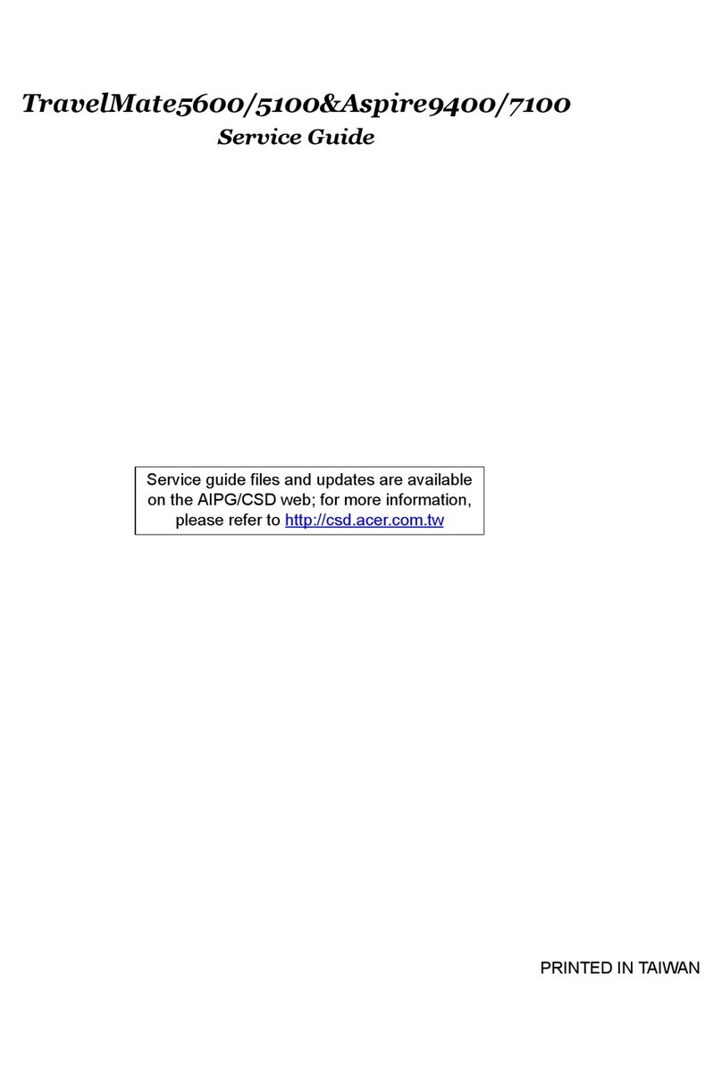 Acer Aspire 7100 System Service guide