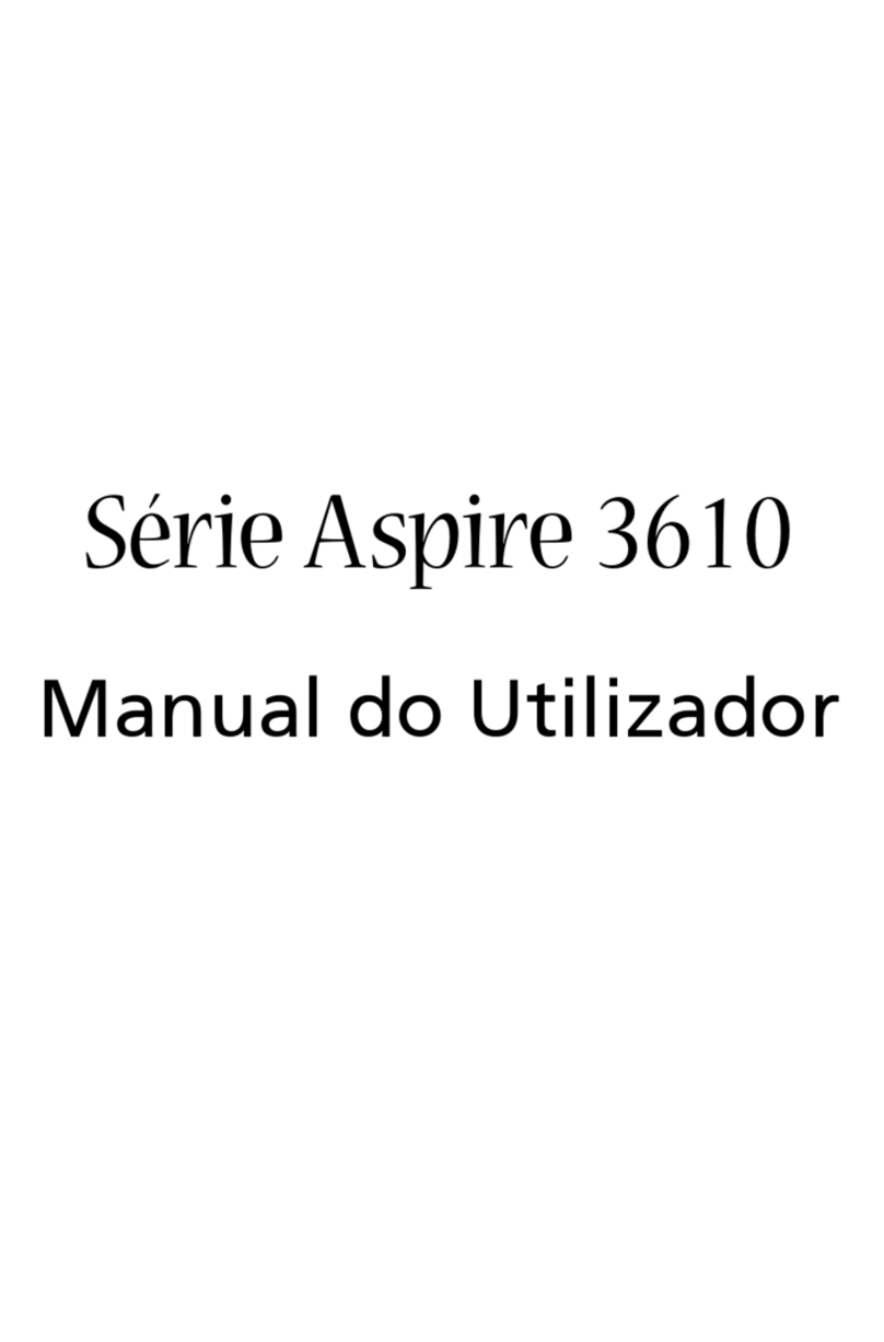 Acer Aspire 3610 Manual do utilizador