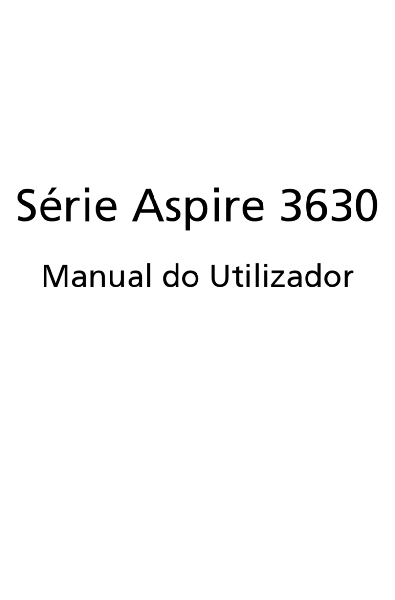 Acer Aspire 3630 Manual do utilizador