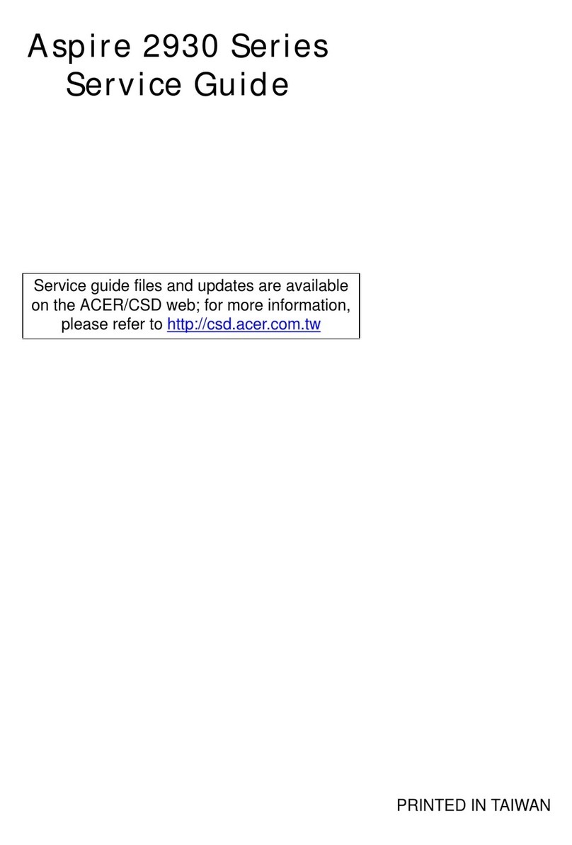 Acer Aspire 2430 Service guide