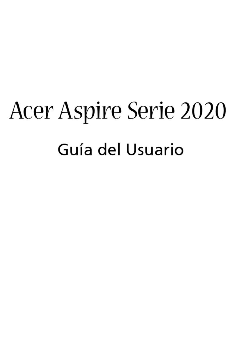 Acer Aspire 2020 Quick start guide Acer Aspire 2020 Quick start guide