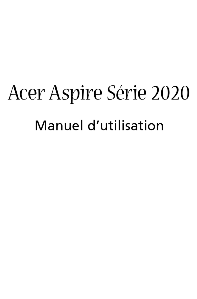 Acer Aspire 2020 Configuration guide