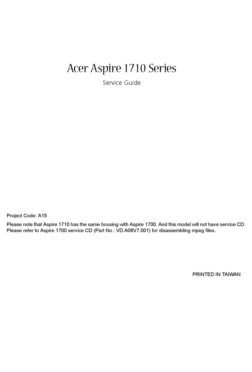 Acer Aspire 1710 Series User manual