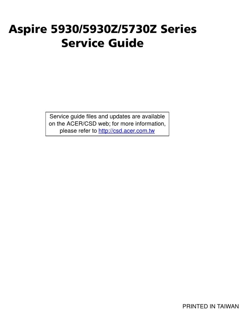 Acer Aspire 4730ZG Series User manual
