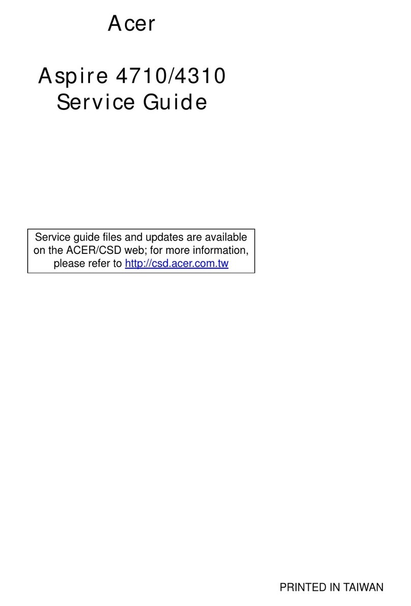 Acer Aspire 4310 User manual Acer Aspire 4310 User manual