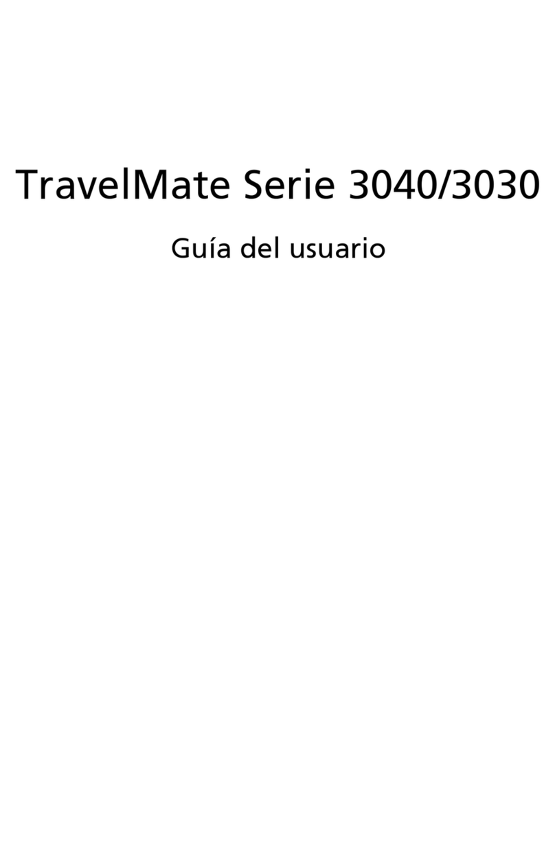 Acer TravelMate 3040 Series Guía del usuario