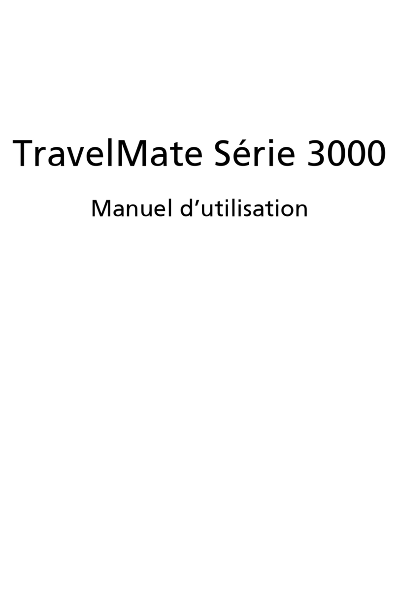 Acer TravelMate 3000 Manuel d'utilisation