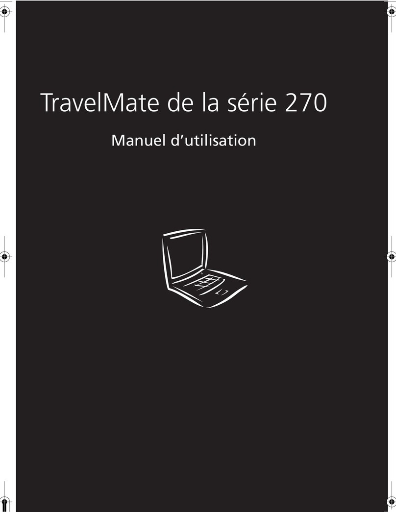Acer TravelMate 270 Series user manual