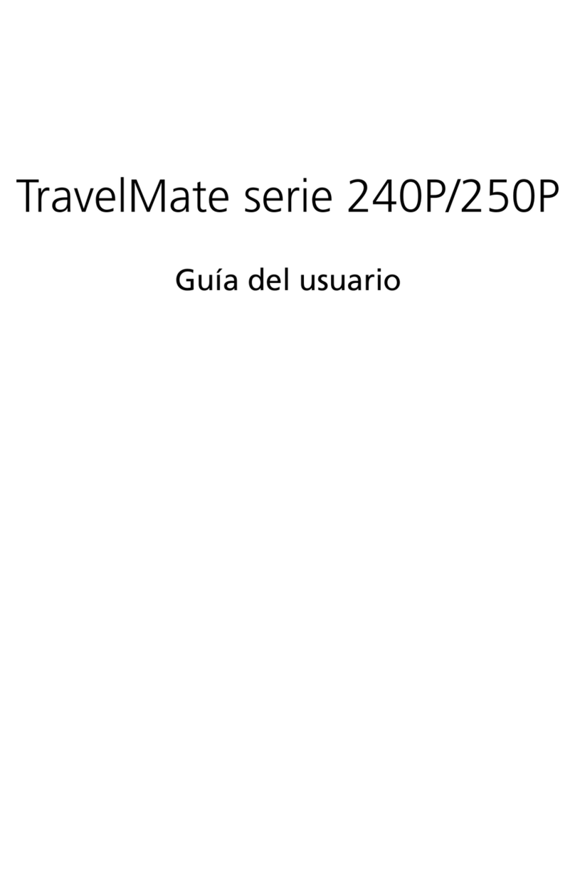 Acer TravelMate 250P series Guía del usuario