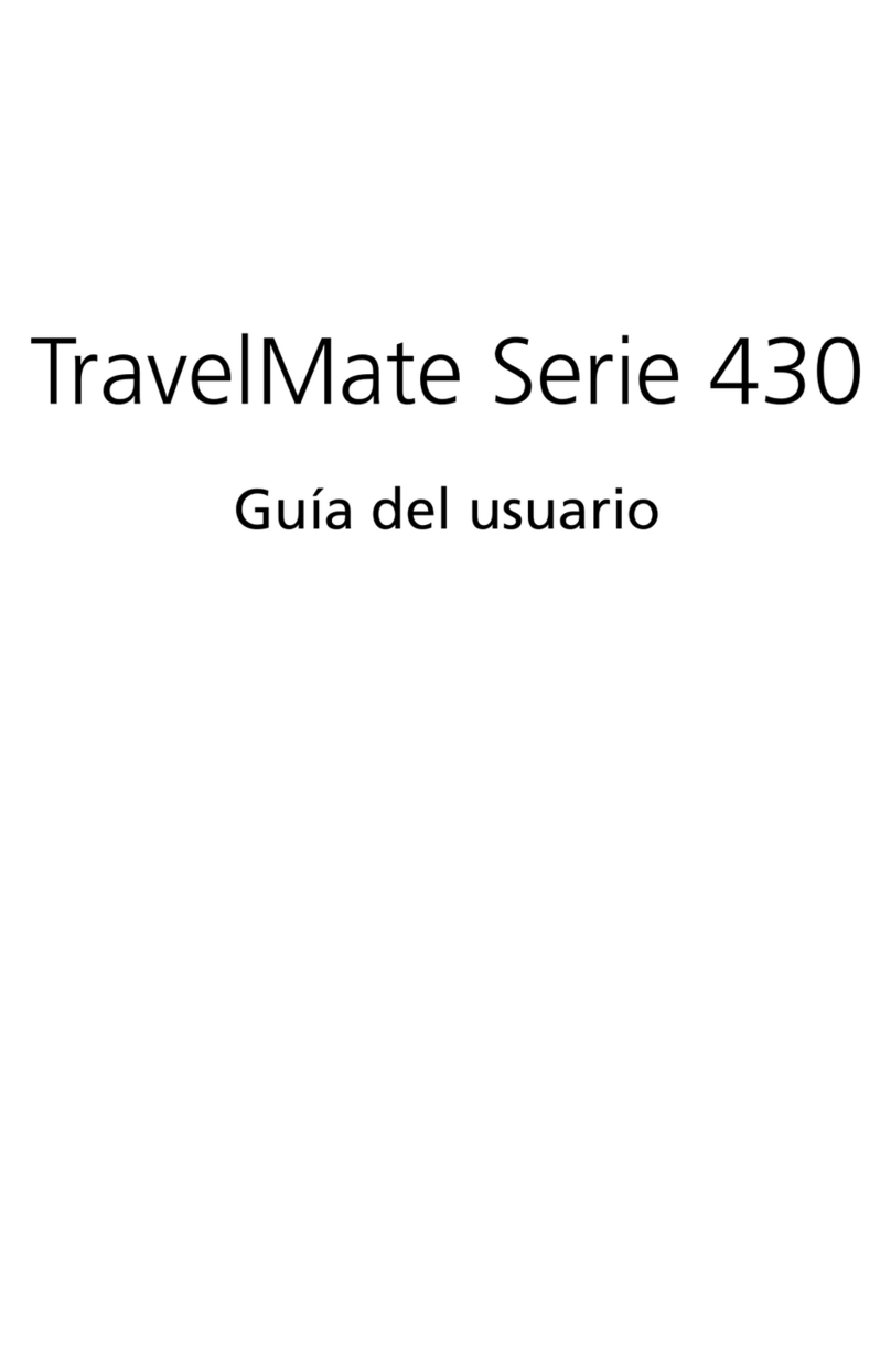 Acer TravelMate 430 Quick start guide