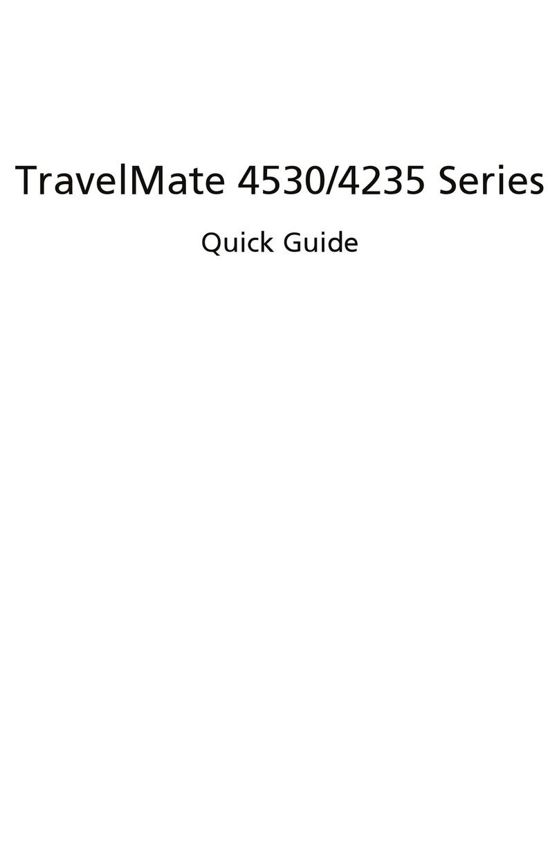 Acer TravelMate 4235 quick guide