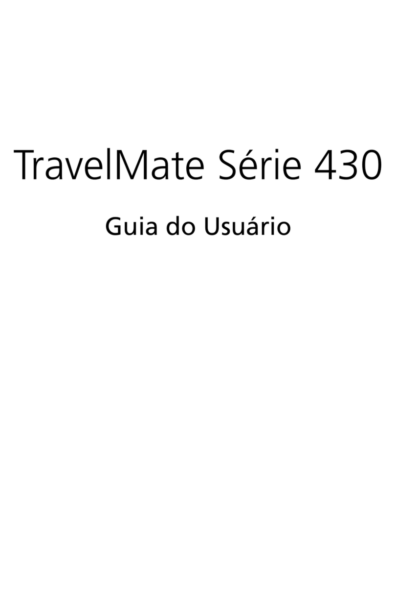 Acer TravelMate 430 Training manual