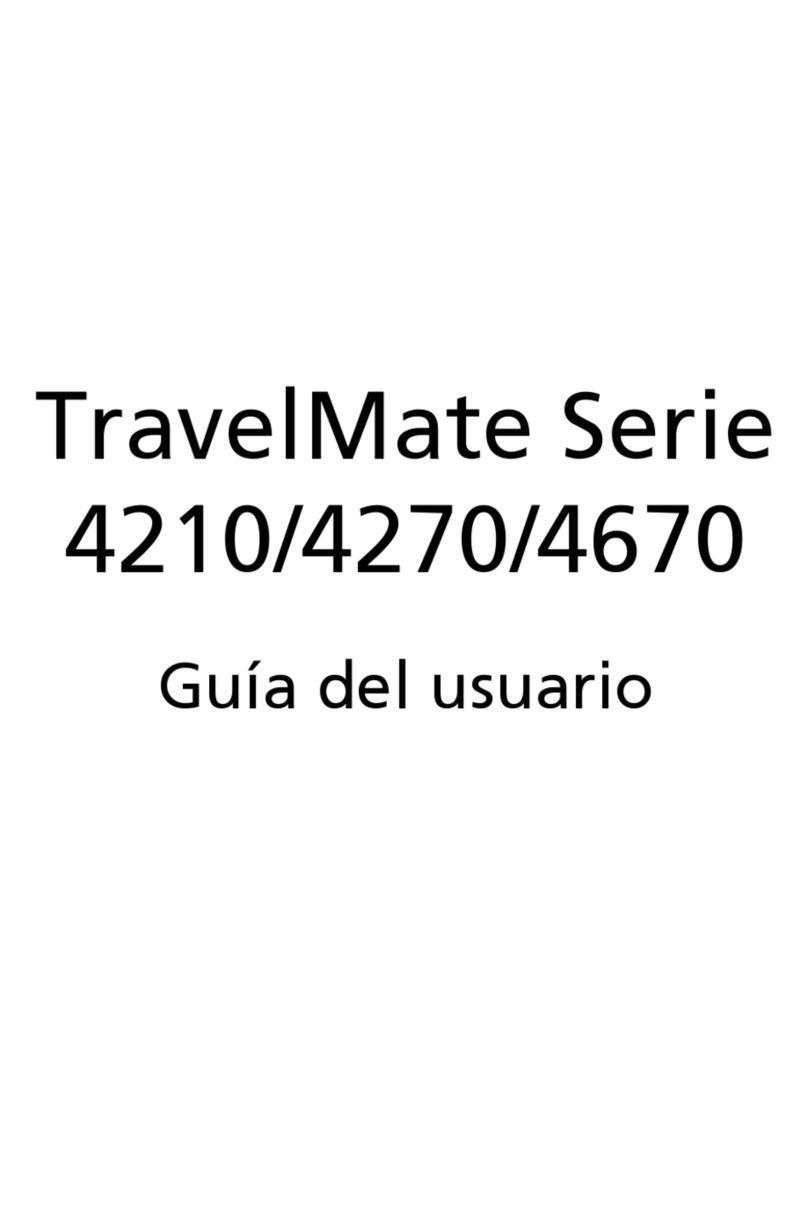 Acer TravelMate 4210 Quick start guide