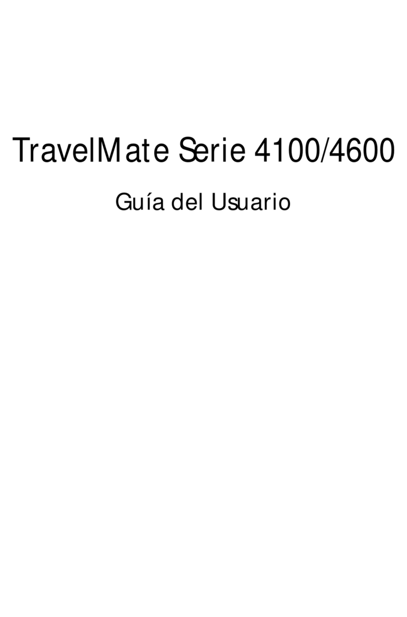Acer TravelMate 4100 Series Quick start guide
