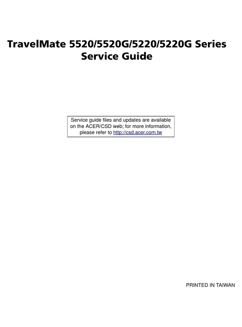 Acer Extensa 5420G User manual
