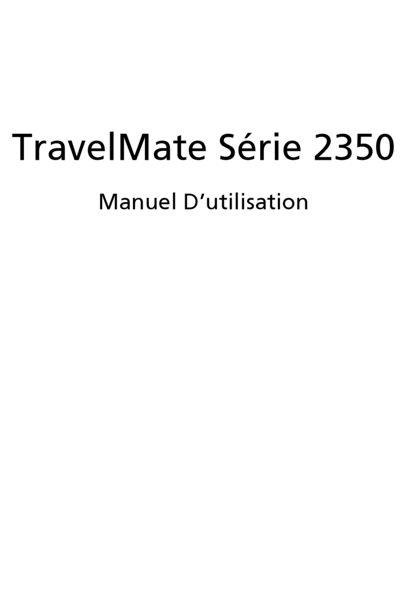 Acer TRAVELMATE TravelMate 2350 Manuel d'utilisation