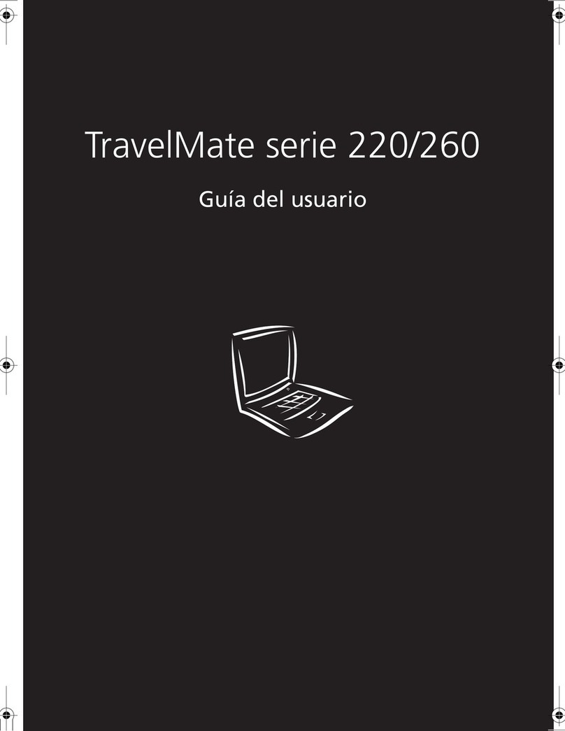 Acer TravelMate 220 series Guía del usuario