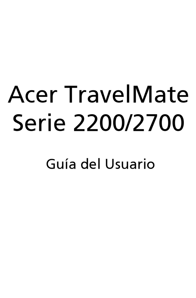 Acer TravelMate 2200 Guía del usuario