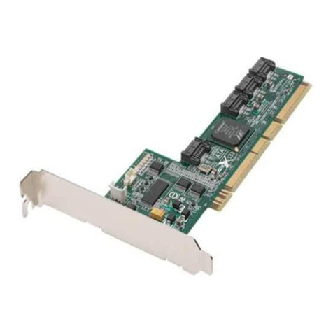 Adaptec 1420SA - Serial ATA II RAID Controller User manual Adaptec 1420SA - Serial ATA II RAID Controller User manual
