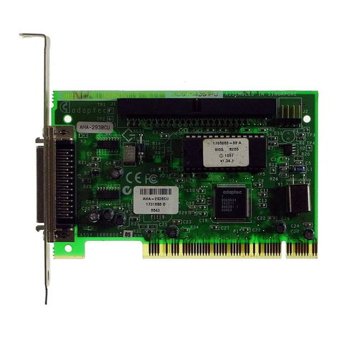 Adaptec AHA-2930 User manual