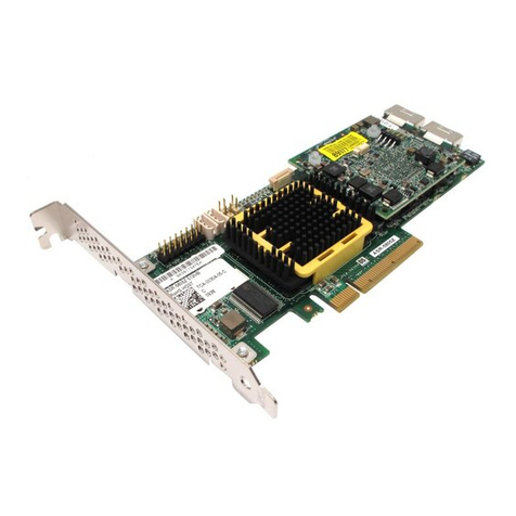 Adaptec RAID 5805Z User manual Adaptec RAID 5805Z User manual
