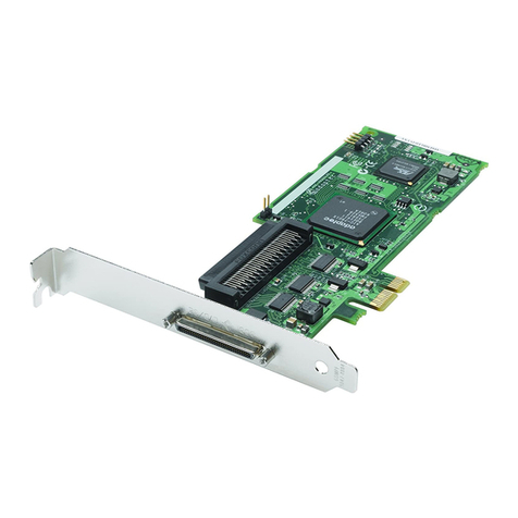 Adaptec 29320LPE - SCSI Card Storage Controller U320 320... Installation and user guide