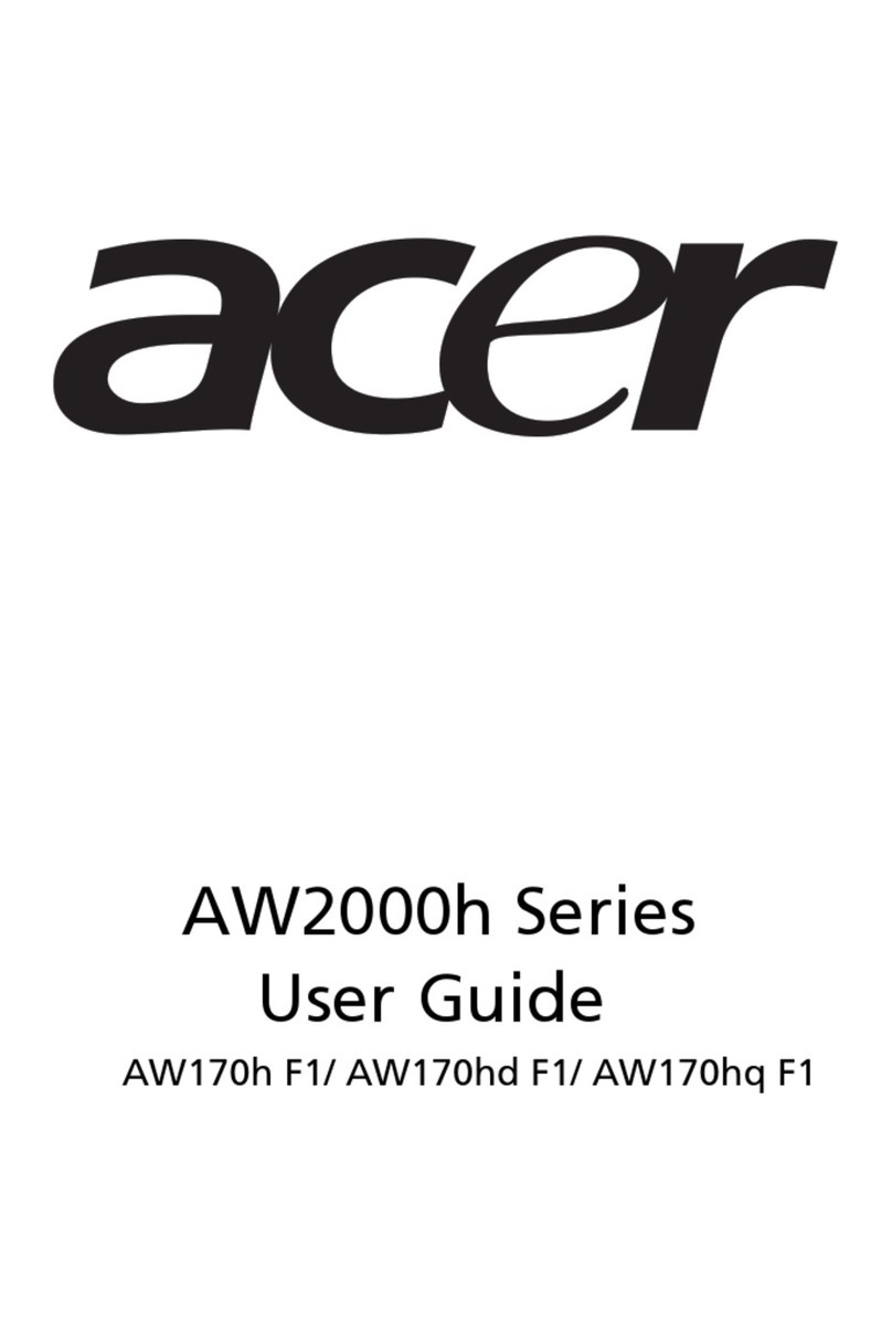 Acer AW2000h-AW170h User manual Acer AW2000h-AW170h User manual