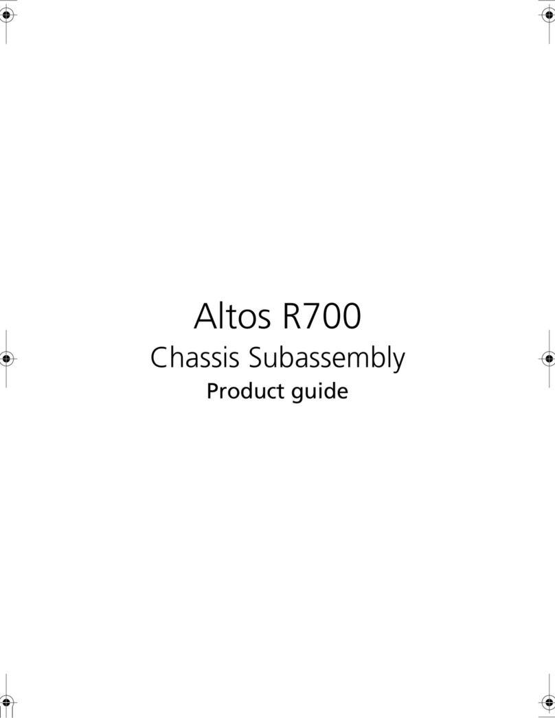 Acer Altos R700 Series User manual